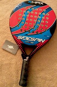 Tennis Paddle Racket Sidespin X-MAX J7