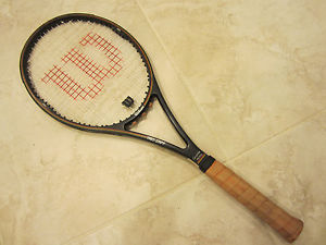 WILSON PRO STAFF MIDSIZE (TAIWANESE) RACQUET (4 1/2) NEW STRINGS!!