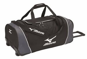 Mizuno équipe Gouvernail Sac Large Trolley - de sport - grand - noir Badminton
