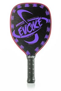 Evoke Graphite Pickleball Paddle by Onix Sports - Purple - New w/ Warranty