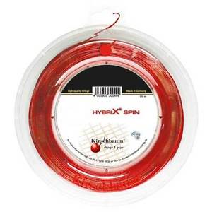 Kirschbaum Cuerdas de tenis HYBRIX CRUCES rojo 110m grosores diferentes