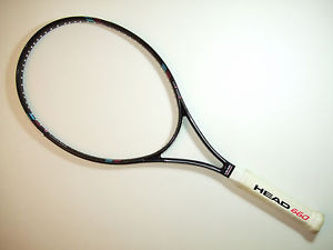 NEW HEAD GRAPHITE MASTER 660 MP TWARON FIBER TENNIS RACKET 4 3/8 l3 pro tour