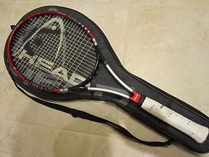 HEAD Ti.CLASSIC MIDPLUS RACQUET (4 3/8) NEW STRINGS/GRIP/EXCELLENT!!