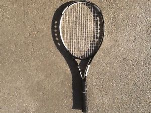 PRINCE O3 WHITE MP MIDPLUS 100 Tennis Racquet Racquet STRUNG 4-1/4