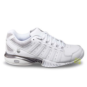 K-Swiss Mujer Zapatillas de tenis Zapatos de salón Receptor III blanco