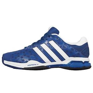 Adidas Barricade Club Blue White Mens Tennis Shoes Trainers Sneakers AF6778