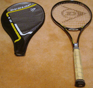 DUNLOP PRO LITE EX POWER 95 TENNIS RACQUET 4 5/8 GRIP  RACKET STRINGS