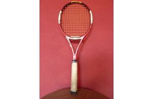 WILSON nCODE SIX-ONE 95 MIDPLUS ( 16 x 18 ) TENNIS RACQUET RACKET STRUNG 4-5/8