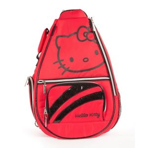 Hello Kitty Sports Premier Collection Tennis Backpack - Red