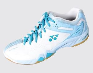 NEW YONEX 2015 SHB-02LX PALE BLUE LADIES WOMEN BADMINTON SHOES