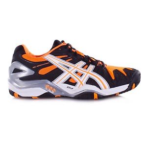 ASICS GEL RESOLUTION 5 - men's tennis court shoes sneakers - Auth Dealer - Orng