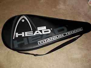 HEAD Head Titanium Ti S5 Unstrung Racket W/ 4 5/8 Grip + Carrying Case NEW