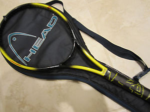 AUSTRIAN HEAD RADICAL TOUR OS RACQUET (4 1/2) EXCELLENT COND. FREE STRINGING