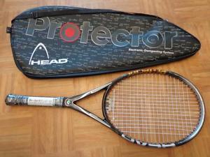 NEW Head PROTECTOR 102 head Czech Republic 4 1/4 grip w/cover Tennis Racquet