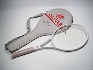VTG 90s OLIVER ADS Tennis Racket Widebody Profile Wilson R50 Kuebler Autograph