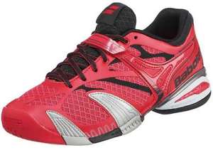 BABOLAT PROPULSE 4 Women's Tennis Shoes Sneakers - Dark Pink - Authorized Dealer