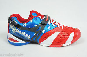 NIB! Babolat Propulse 3 Star & Stripes Tennis Shoes Men Sz 12.5 36S1272 (#2800)