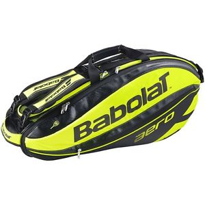 Babolat Pure Aero 6 Pack Tennis Bag Yellow 2016 NEW