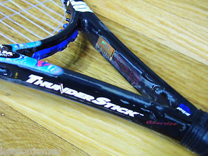 NEW STRINGS Prince ThunderStick Longbody 1000pl Oversize Racquet 4 1/4 Racket L2