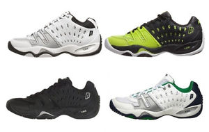Mens Tennis Shoes Prince T22 Tennis Court Sneakers White Black Green Blue NEW