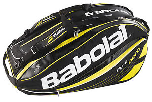 BABOLAT PURE AERO 12 PACK  tennis racquet racket bag RAFAEL NADAL- Auth Dealer