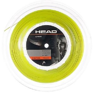 HEAD LYNX 18 yellow tennis racquet string 660 foot 200M reel - Reg $175