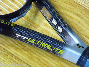 Prince TT Ultralite Titanium OS 115 1000pl Racket 4 3/8 Triple Threat Thunder L3
