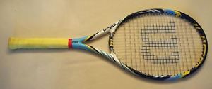 WILSON BLX JUICE PRO 4 3/8 OUTSTANDING 9/10 gut/luxillon string job