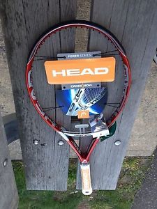 HEAD CROSS BOW 6 Tennis Racquet STRUNG Racket 4-3/8