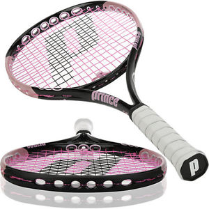 NEW Prince O3 Pink LIMITED EDITION tennis racquet *prestrung*