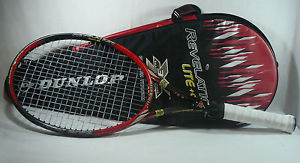 Dunlop Revelation Lite tennis racquet with matching cover 4 3/8