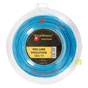 Kirschbaum Cuerdas de tenis PRO LINE EVOLUTION azul 1,25mm 200m
