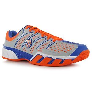 K Swiss Bigshot II Tennis Shoes Mens Storm/Electric Trainers Sneakers
