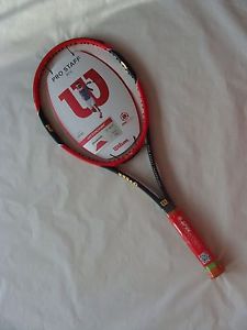 Wilson Pro Staff 97 S 18X17 Tennis Racquet Unstrung Grip Size 4 3/8