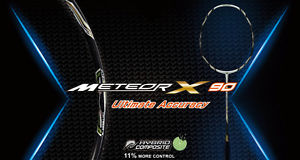 VICTOR MX90 badminton racket + string + sock  Meteor X 90  MX-90 3UG5 free ship