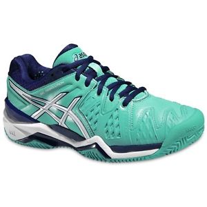 ASICS MUJER GEL RESOLUTION 6  2016  tierra batida. Zapatillas padel tenis
