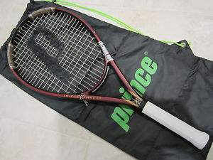 PRINCE TRIPLE THREAT VIPER 115 OS RACQUET (4 1/2) NEW STRINGS / GRIP!!