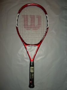 WILSON NCODE NFUSION 110 OS TENNIS RACQUET 4 1/2