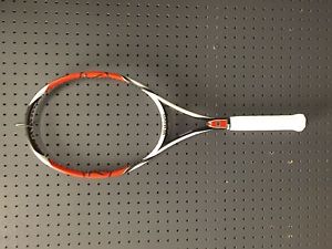 WILSON [k] FACTOR SIX.ONE 95 18 X 20 PRO STOCK TENNIS RACQUET 4-1/2