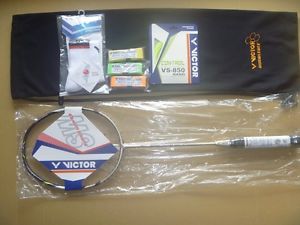 VICTOR SW37N Badminton racket racquet + string  Super Waves 37 (4U) free ship