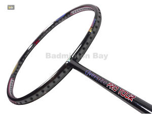 NEW Prince Oversize Chrome Pro Tour Badminton Racket Racquet Stringing + PU Grip