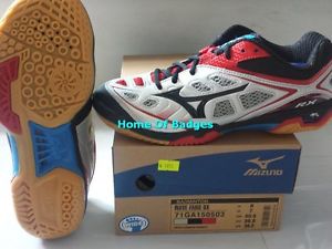 MIZUNO 2016 SS MEN WAVE FANG RX BADMINTON INDOOR SNEAKER SHOES 71GA150503 Grey