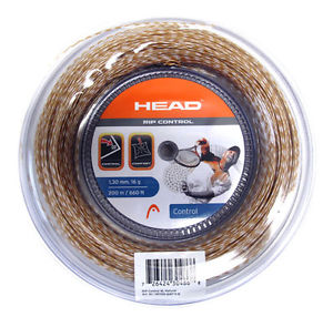 HEAD RIP CONTROL 16 tennis racquet string 660 foot 200M REEL - Reg $200