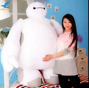 hot!150cm White BIG HERO 6 BAYMAX ROBOT Plush Stuffed Toy Dolls(7kg) +EMS SHIP