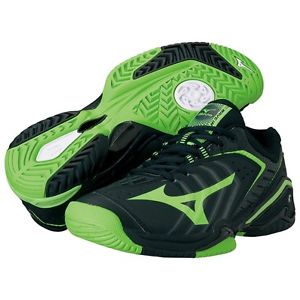 Mizuno Tennis Shoes WAVE INTENSE TOUR 61GA1400 Black X green