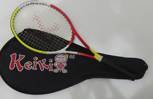 Keiki 65 mid-sized Junior High Performance tennis racket.