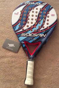 Tennis Paddle Racket Sidespin DiaVola J8
