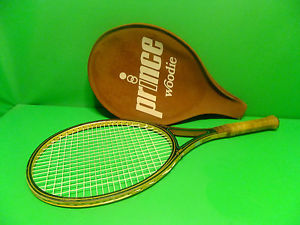 Prince Woodie Wood Hybrid Tennis Racquet 4 3/8