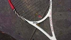Wilson Six. One 90 BLX PROSTAFF Tennis Racquet 4 3/8 Solid Condition pro staff