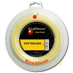 Kirschbaum Cuerdas de tenis BUENO FEELING natural 110m grosores diferentes